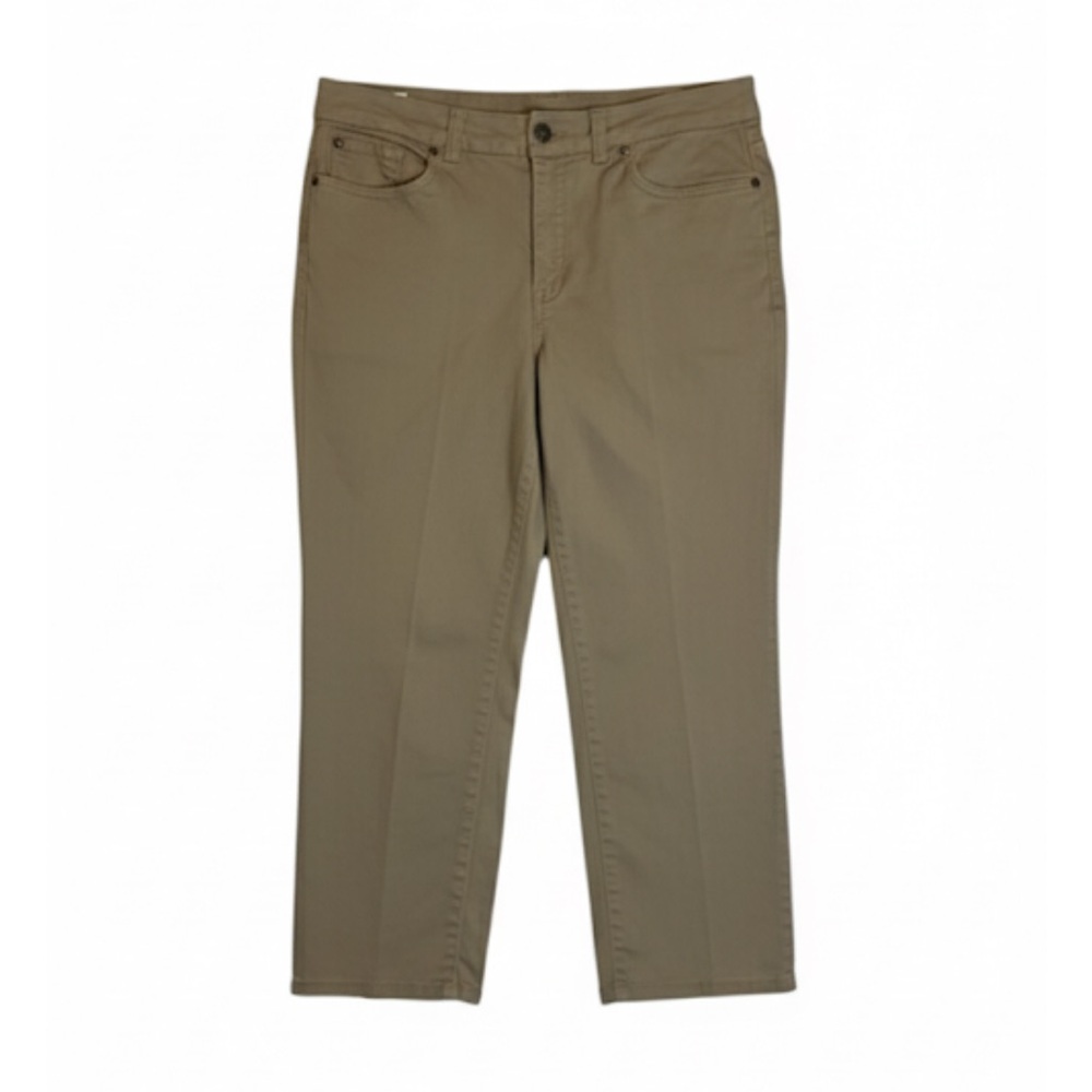 CROFT & BARROW Classic Capri Fit Women’s 10 Tan